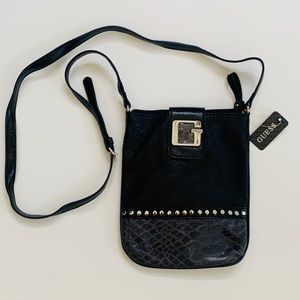 Guess Women Crossody Mini Shoulder Bag Black
